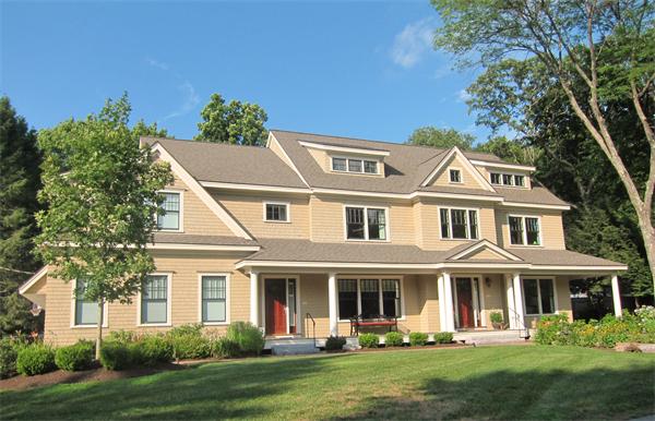 12 Fairbanks Road Lexington, MA 02421 - Photo 1 of 1 a front view of a house with a yard