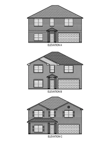 a black and white building with a clock on the wall