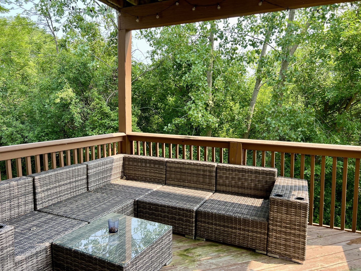 473 Metropolitan Street, Unit 473 Aurora, IL 60502 - Photo 8 of 8 a view of a two chairs in the deck
