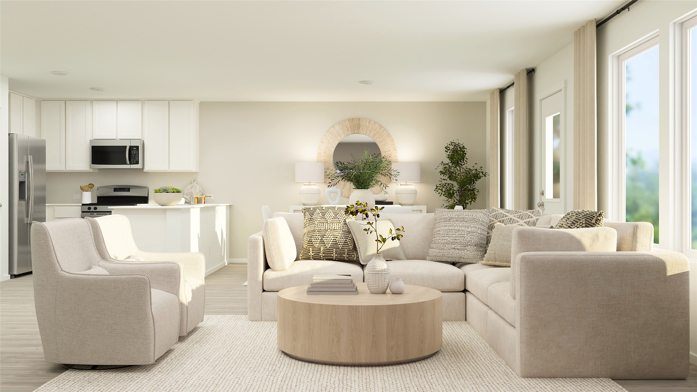 415 Silvercloud Drive Lockhart, TX 78644 - Photo 15 of 28 a living room with furniture and a flat screen tv