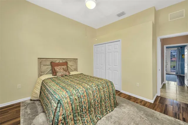 a view of a porch with furniture