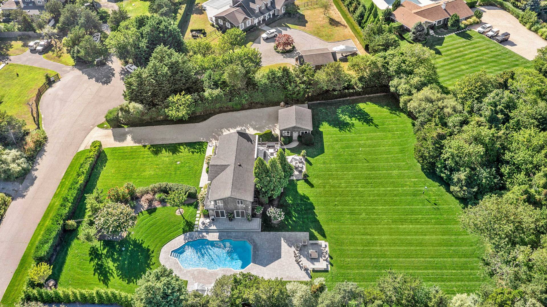 4 Bayberry Lane Remsenburg, NY 11960 - Photo 2 of 29 an aerial view of a house