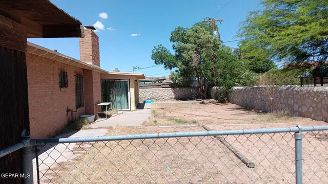 a view of a house with a snow on the wall
