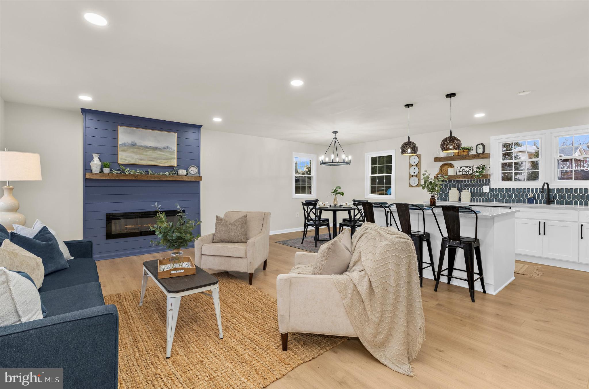 1125 Dorsey Road Hanover, MD 21076 - Photo 3 of 32 Modern open-concept living space with charm.