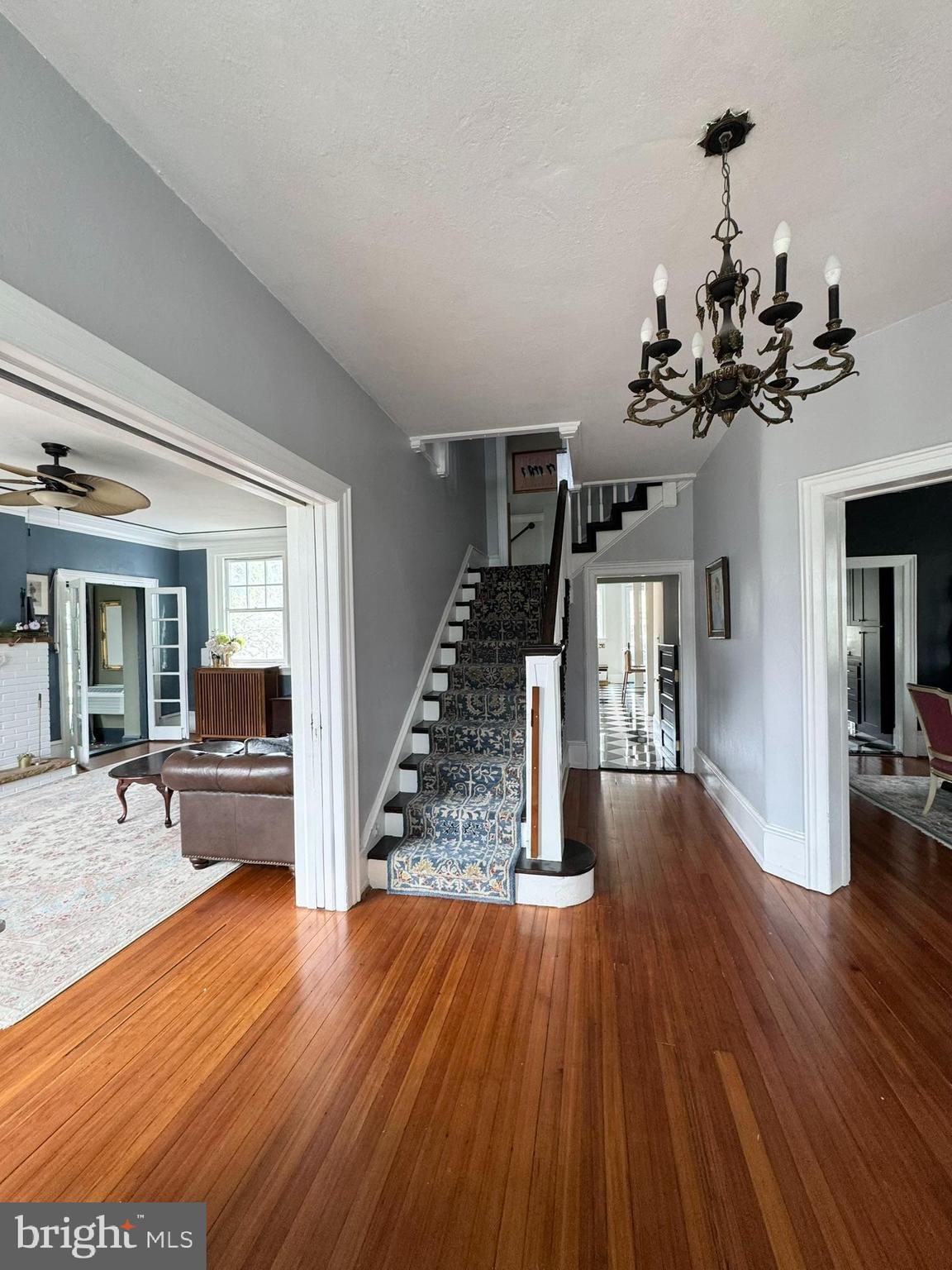 731 Yale Avenue Swarthmore, PA 19081 - Photo 2 of 35 a view of a living room and wooden floor