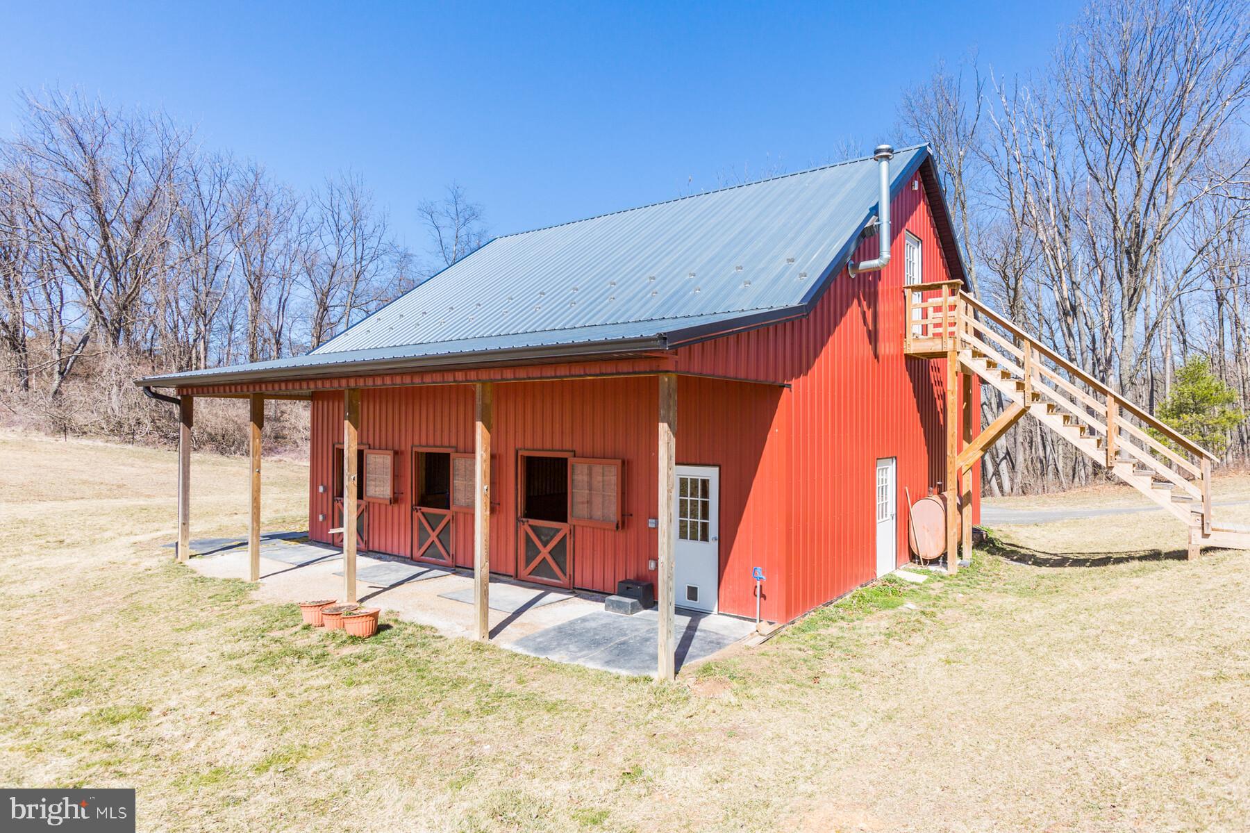 1835 Gablehammer Road Westminster, MD 21157 - Photo 33 of 40 OverSized Barn / Work Shop with 2nd Level