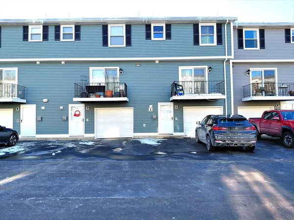 a car parked in front of a building