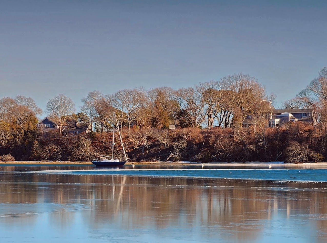 129 Beach Road Vineyard Haven, MA 02568 - Photo 16 of 71 a view of swimming pool from a balcony