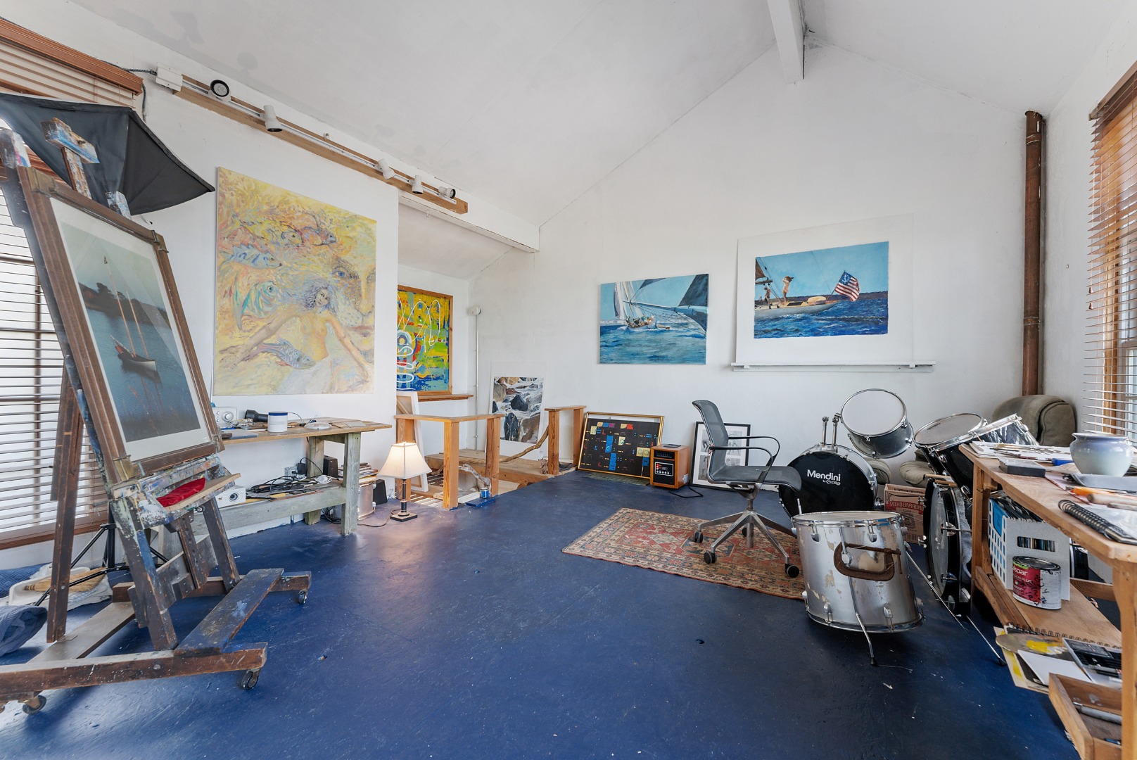 129 Beach Road Vineyard Haven, MA 02568 - Photo 39 of 71 a view of a workspace with gym equipment