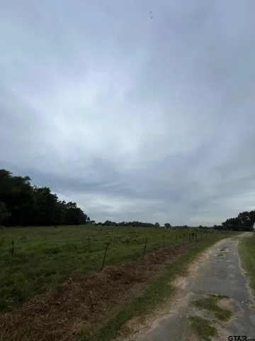 a view of a lake with houses in the background