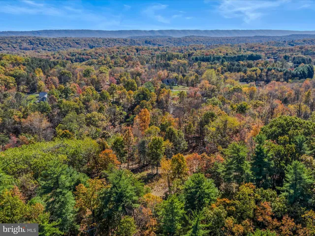 a view of city and mountain