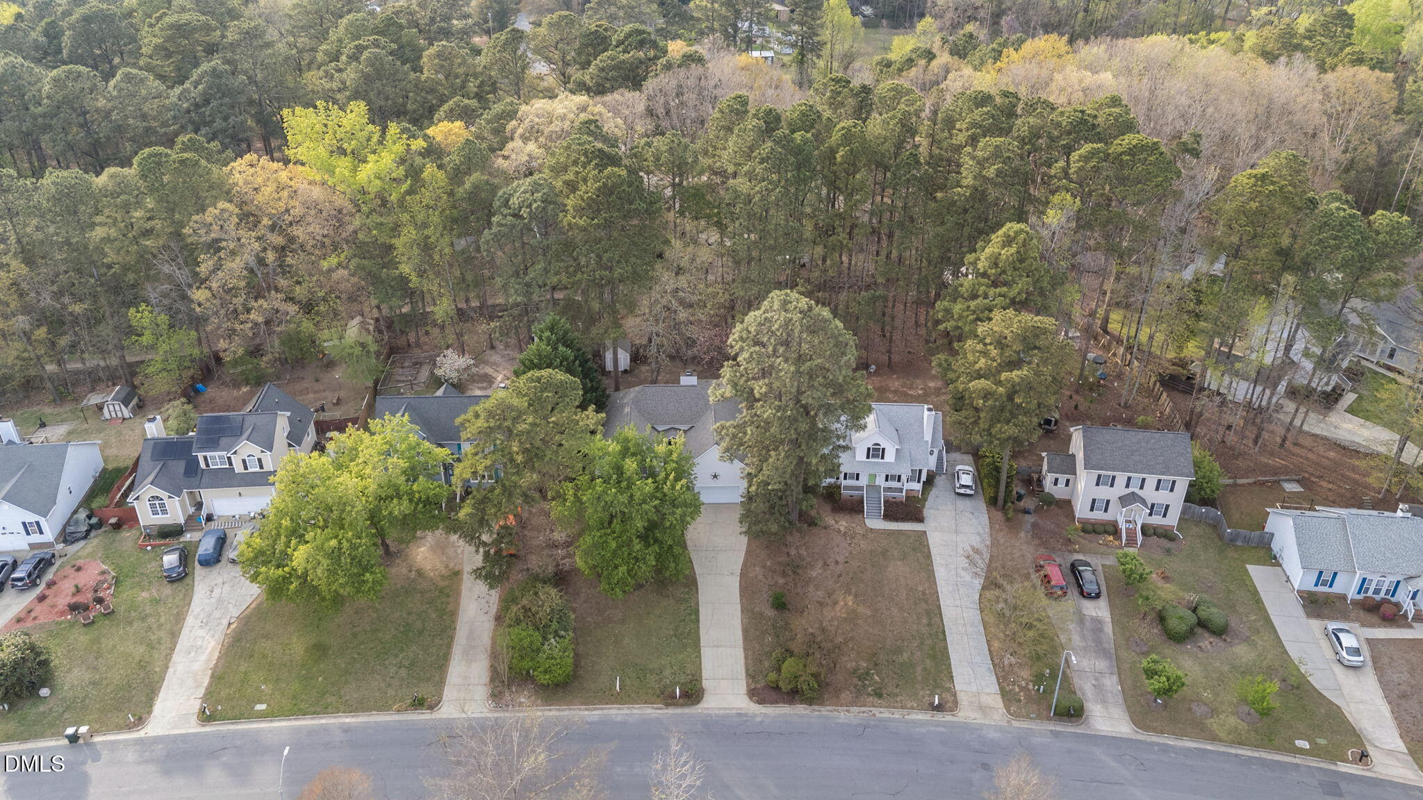 1641 Hall Boulevard Garner, NC 27529 - Photo 37 of 37 an aerial view of residential houses with outdoor space