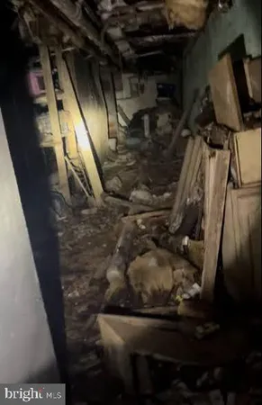 a picture of water heater room