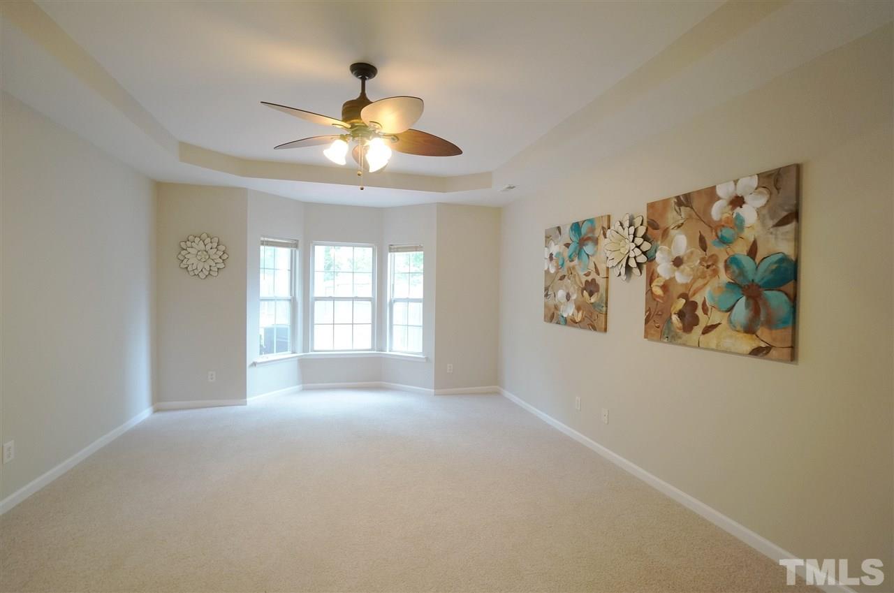 5109 Chasteal Trail Raleigh, NC 27610 - Photo 12 of 25 Spacious Master bedroom located on main floor.