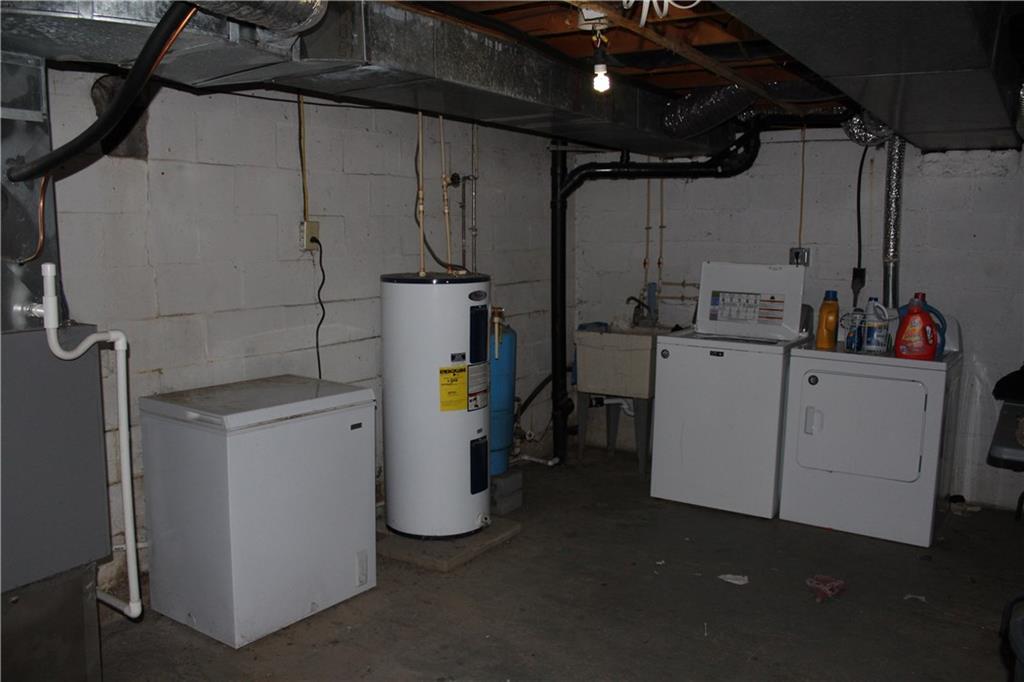 360 Narigon Run Road Claysville, PA 15323 - Photo 18 of 21 Newer Furnace, hot water tank, well pump and laundry area could be so much more