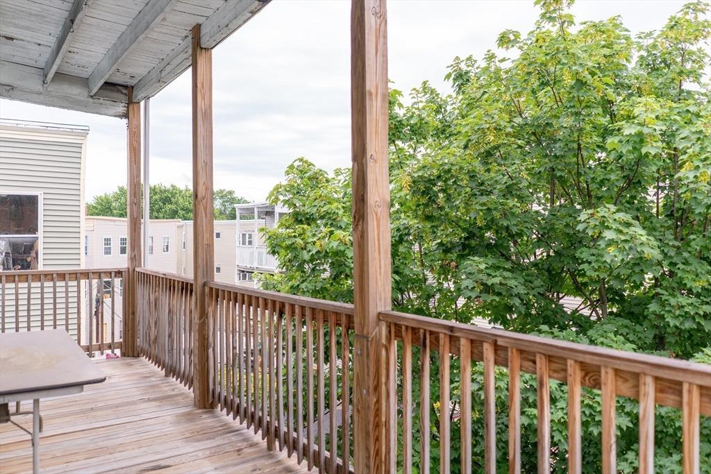 21 St Marks Road Boston, MA 02124 - Photo 24 of 30 a view of balcony with deck