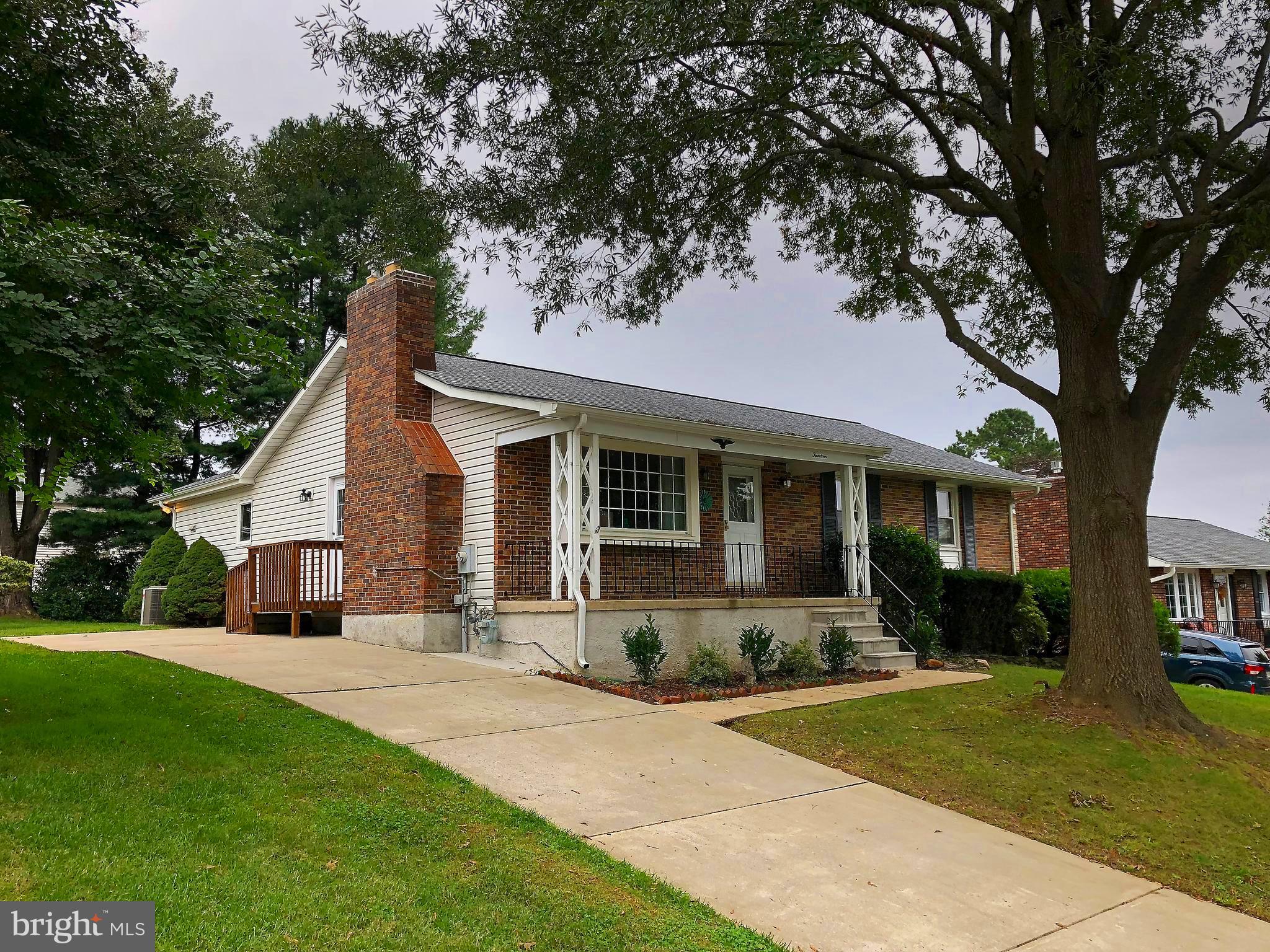 14 Flanders Ridge Court Cockeysville, MD 21030 - Photo 1 of 29 Porchfront brick rancher with fireplace!