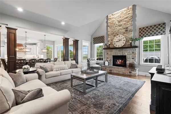 a bedroom with a bed and flat screen tv