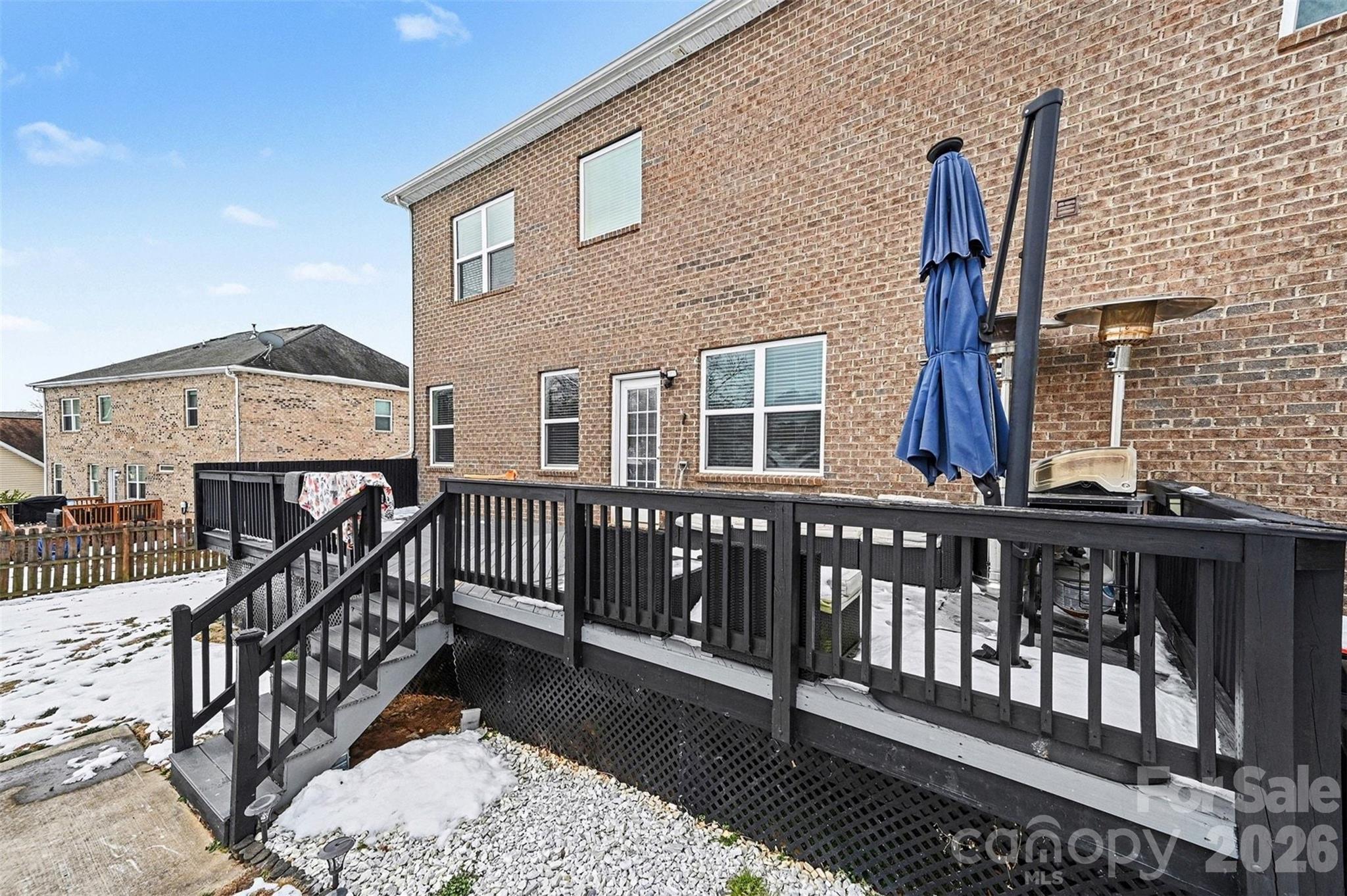 2213 Iron Works Drive Clover, SC 29710 - Photo 36 of 46 a view of a house with wooden deck