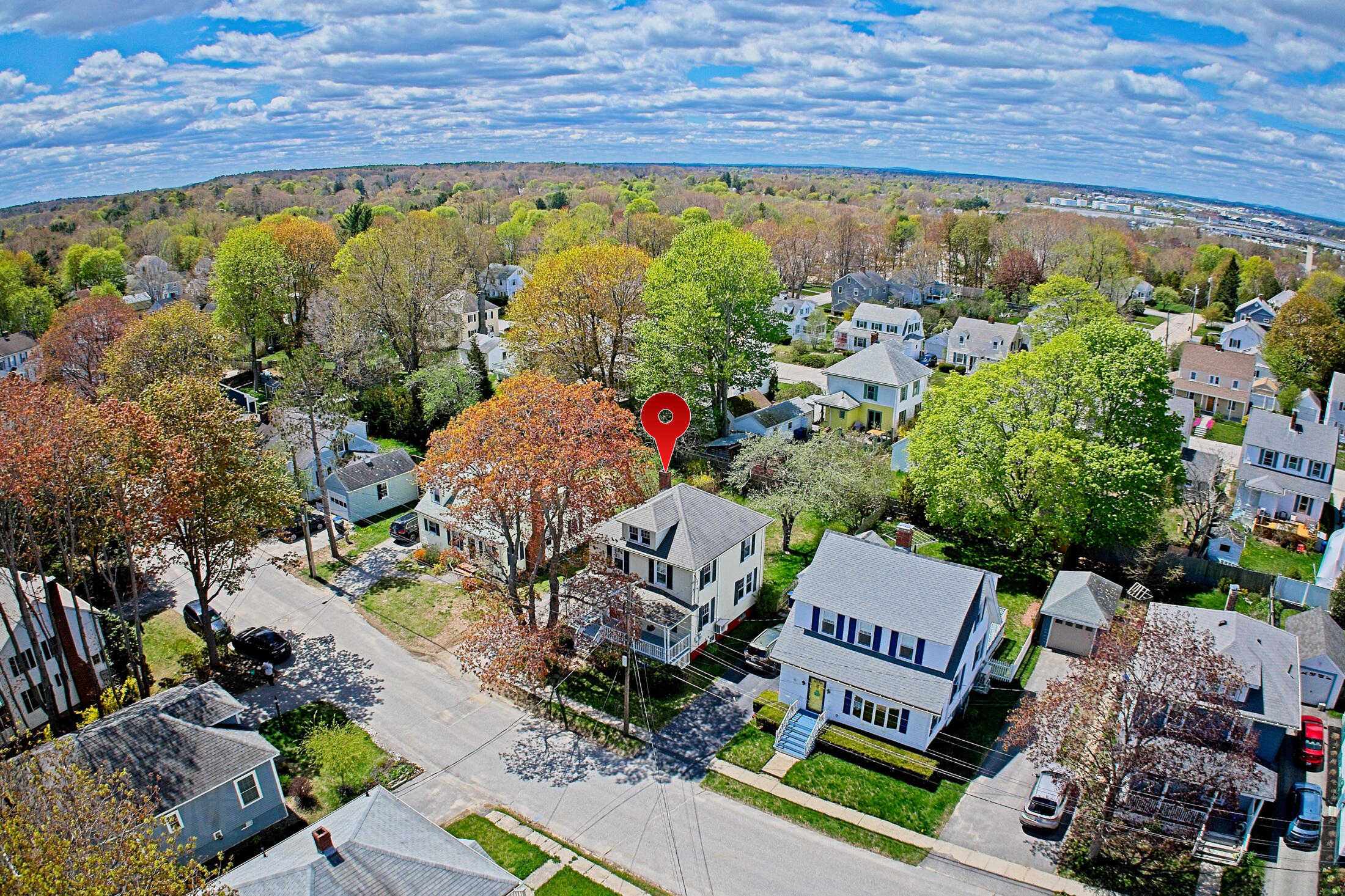 35 Strathmore Road South Portland, ME 04106 - Photo 2 of 32 Aerial front