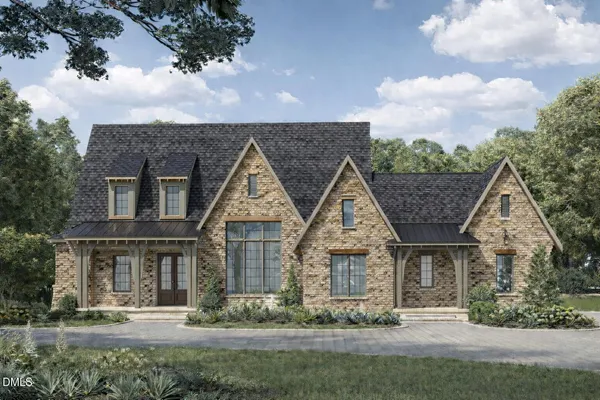 front view of house with a yard