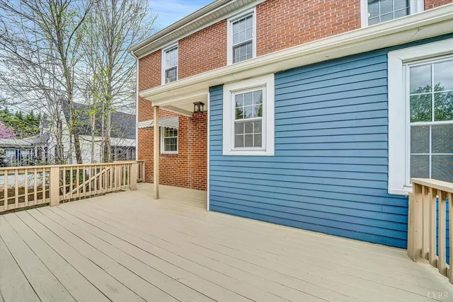 a view of a house with a balcony