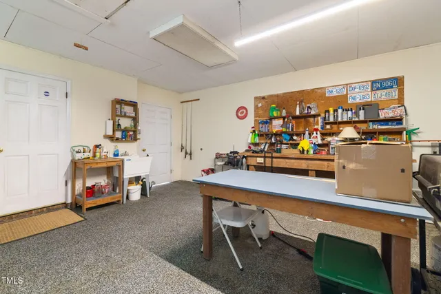 a outdoor space with furniture