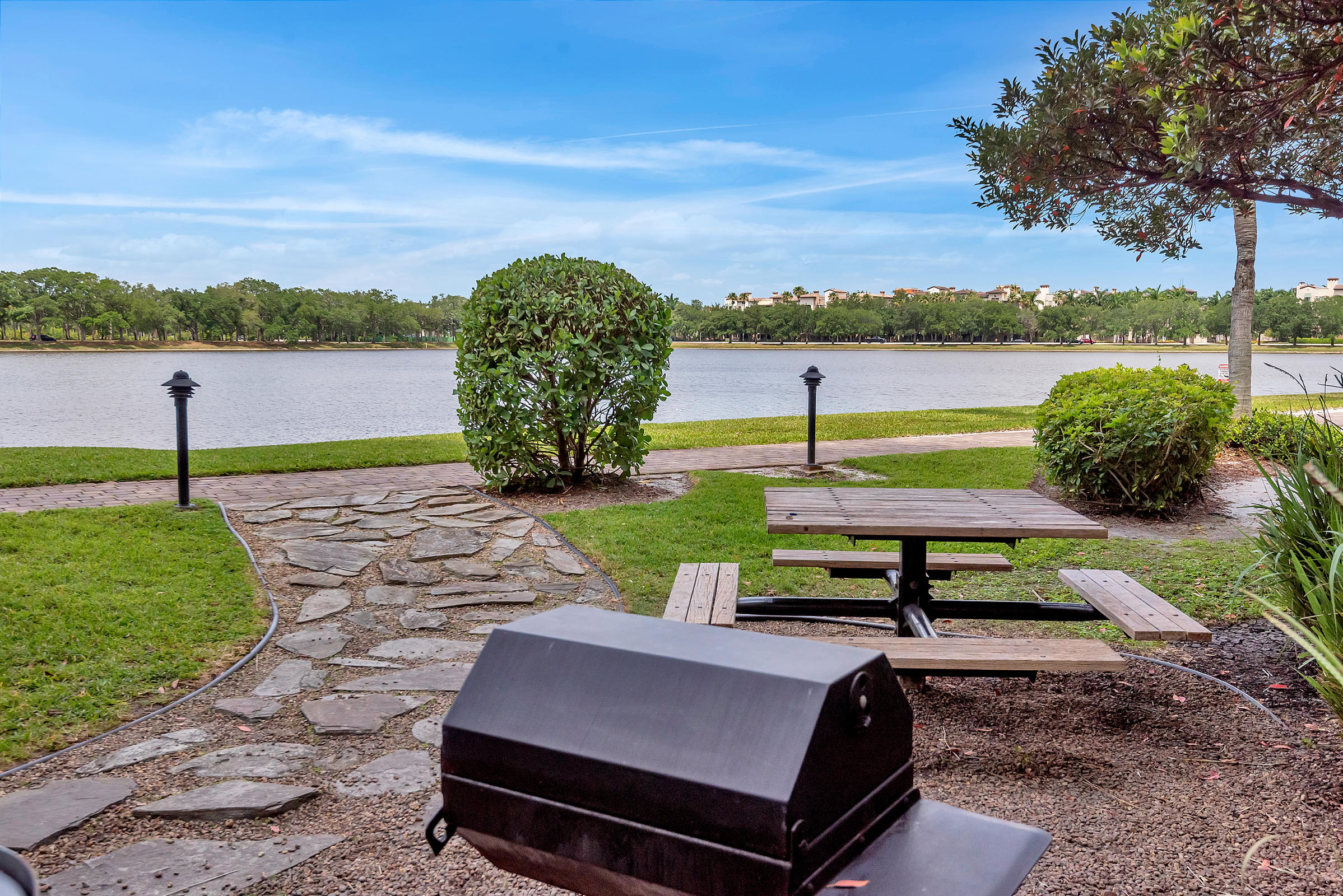 2641 North Flamingo Road, Unit 2503N Sunrise, FL 33323 - Photo 46 of 47 a view of a garden with an ocean beach