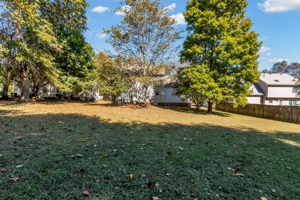 a view of an outdoor space and a yard