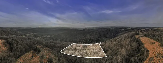 a view of mountain with wooden floor