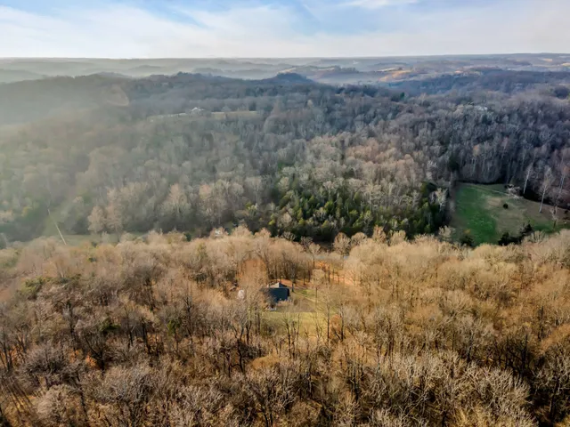 a view of city and mountain