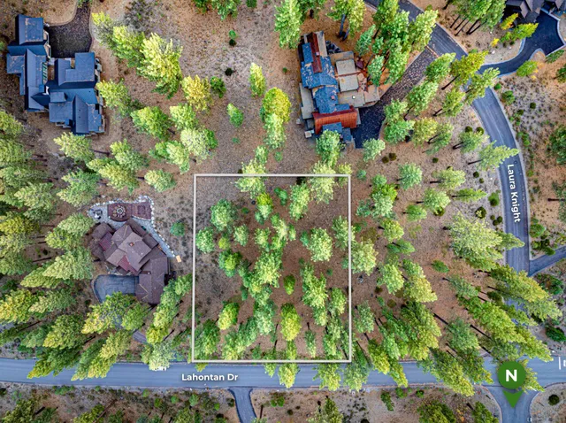 a bird view of multi story house