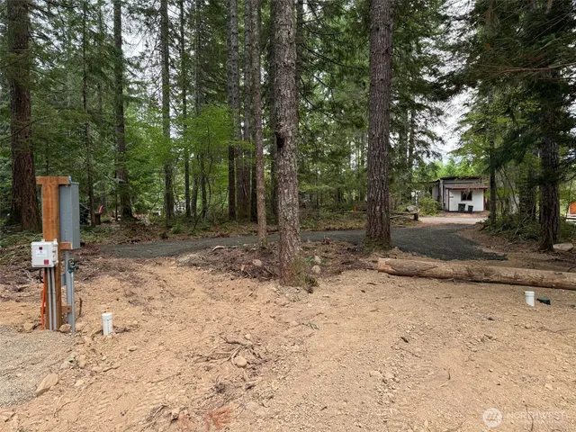 a view of a out door space area