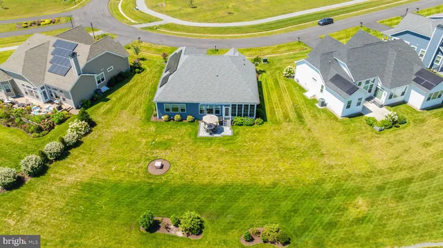 swimming pool view with seating space