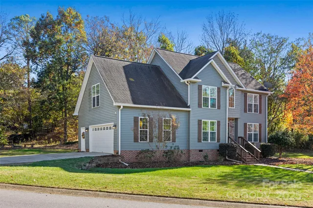 front view of house with a yard