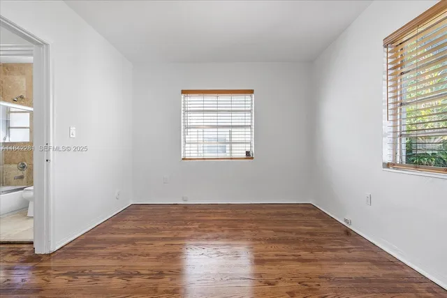 wooden floor in an empty room