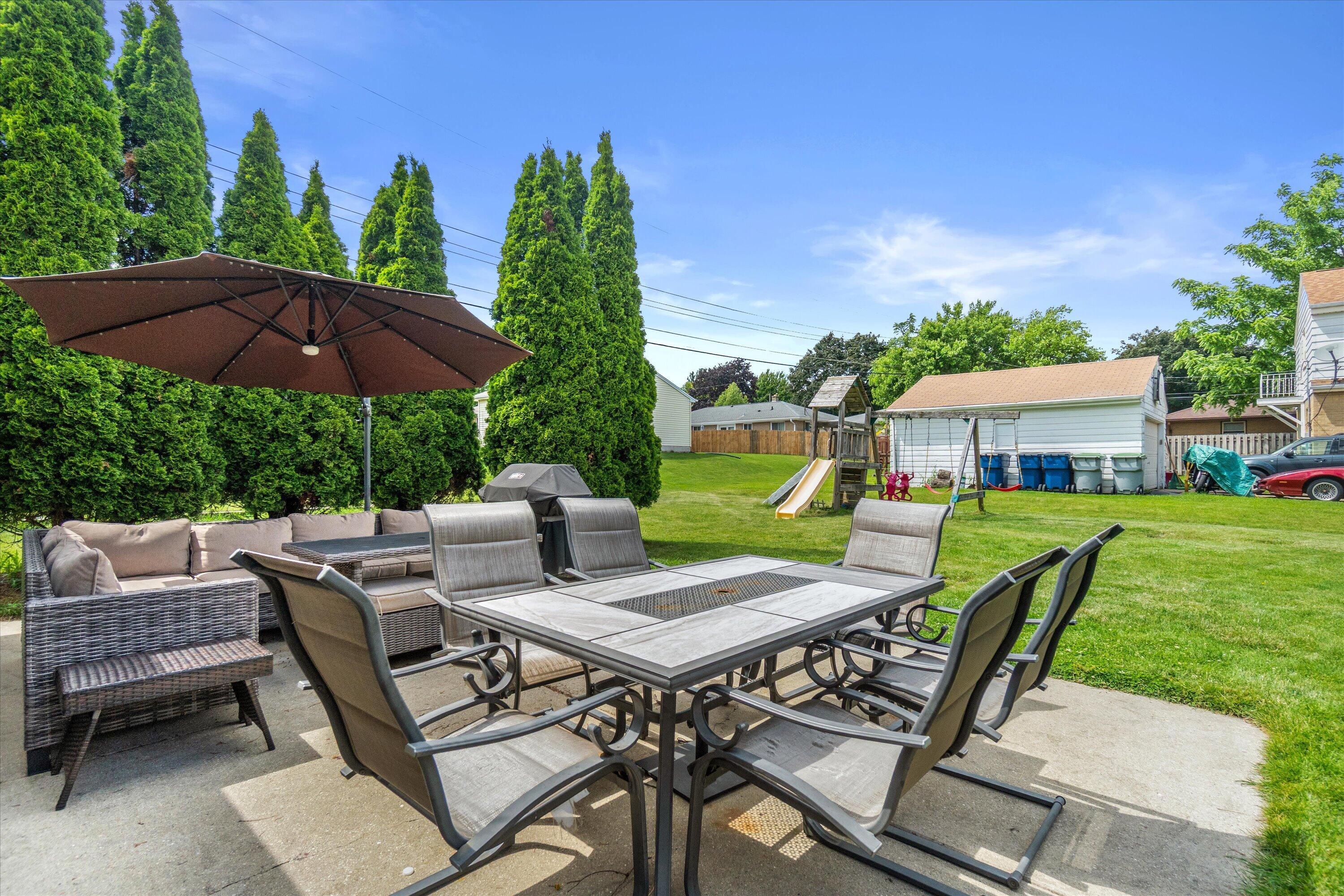 3225 South 80th Street Milwaukee, WI 53219 - Photo 23 of 29 Patio space next to garage