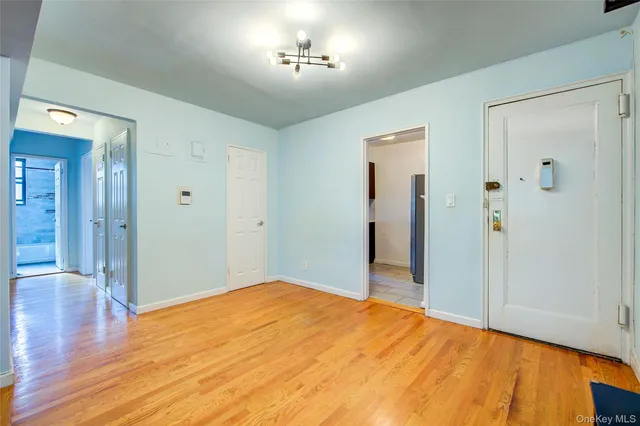 a view of empty room