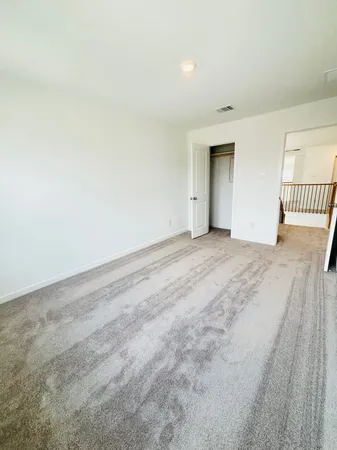 an empty room with window