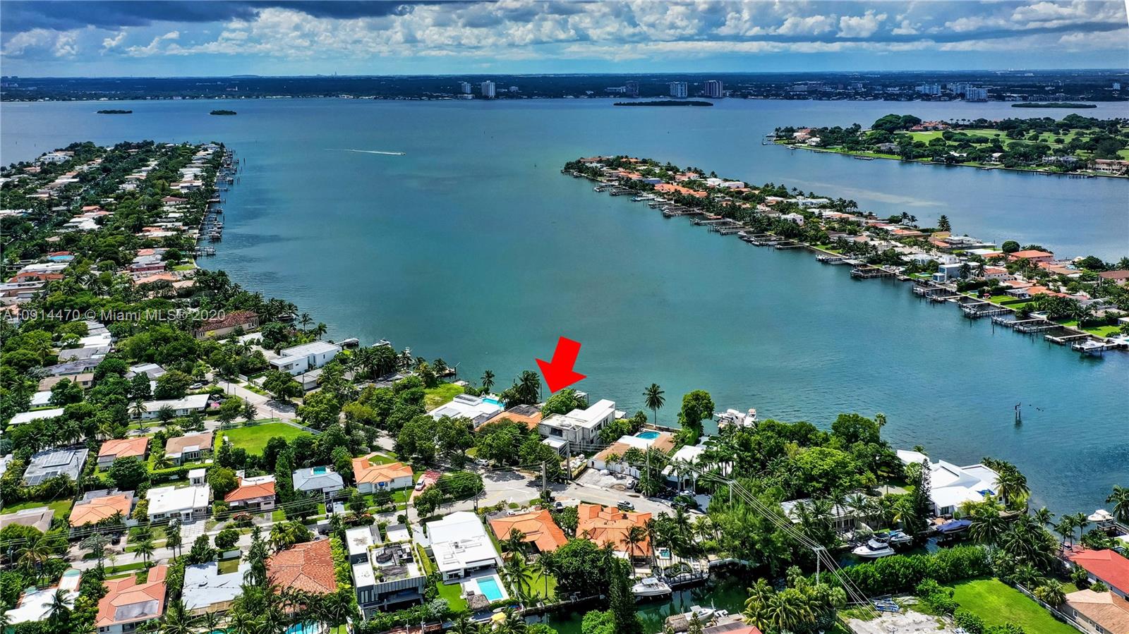 1205 North Biscayne Point Road Miami Beach, FL 33141 - Photo 5 of 12 a view of a lake