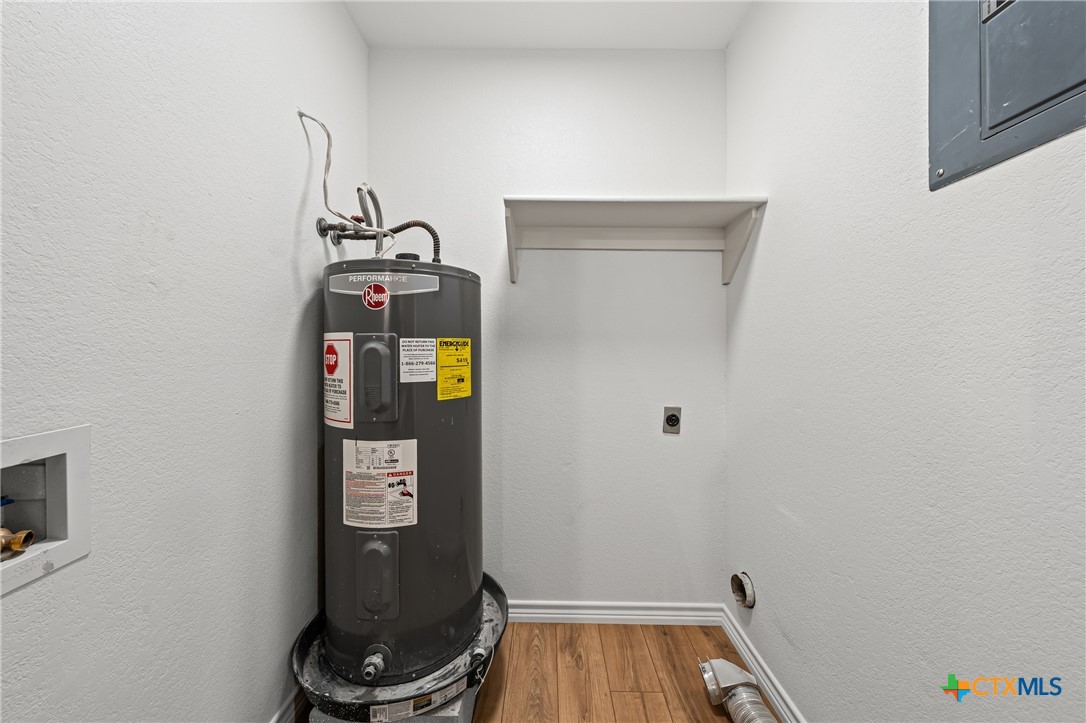 34 Golden Poppy Loop Belton, TX 76513 - Photo 13 of 27 a view of water heater room