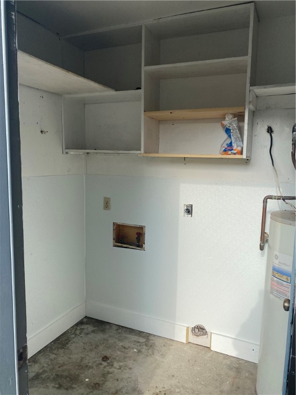 5031 Meandering Lane Corpus Christi, TX 78413 - Photo 8 of 9 a view of storage and utility room with racks on the wall
