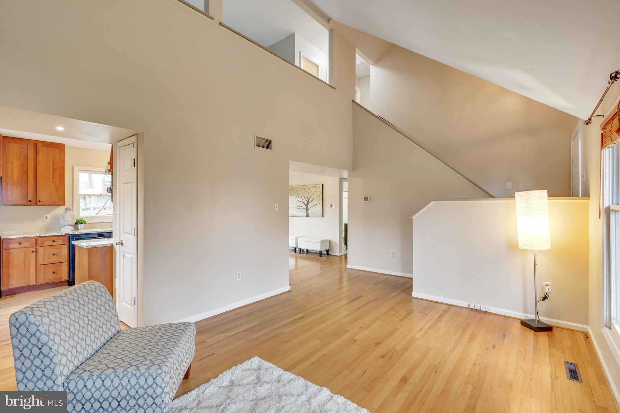 Gleaming hardwoods and cool architecture