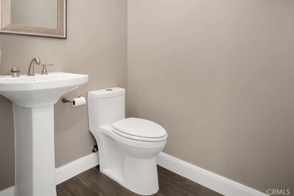 34511 Calle Monte Dana Point, CA 92624 - Photo 33 of 57 a bathroom with a sink and a toilet