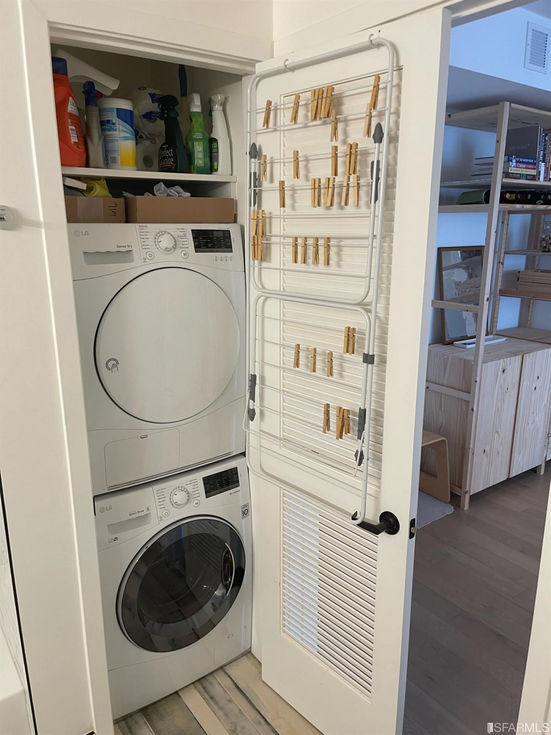 Larkin Street San Francisco, CA 94109 - Photo 12 of 24 a utility room with dryer and washer