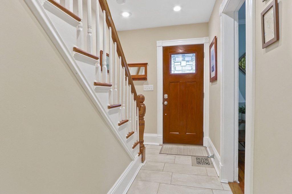 42 Partridge Street Boston, MA 02132 - Photo 12 of 33 a view of entryway with stairs