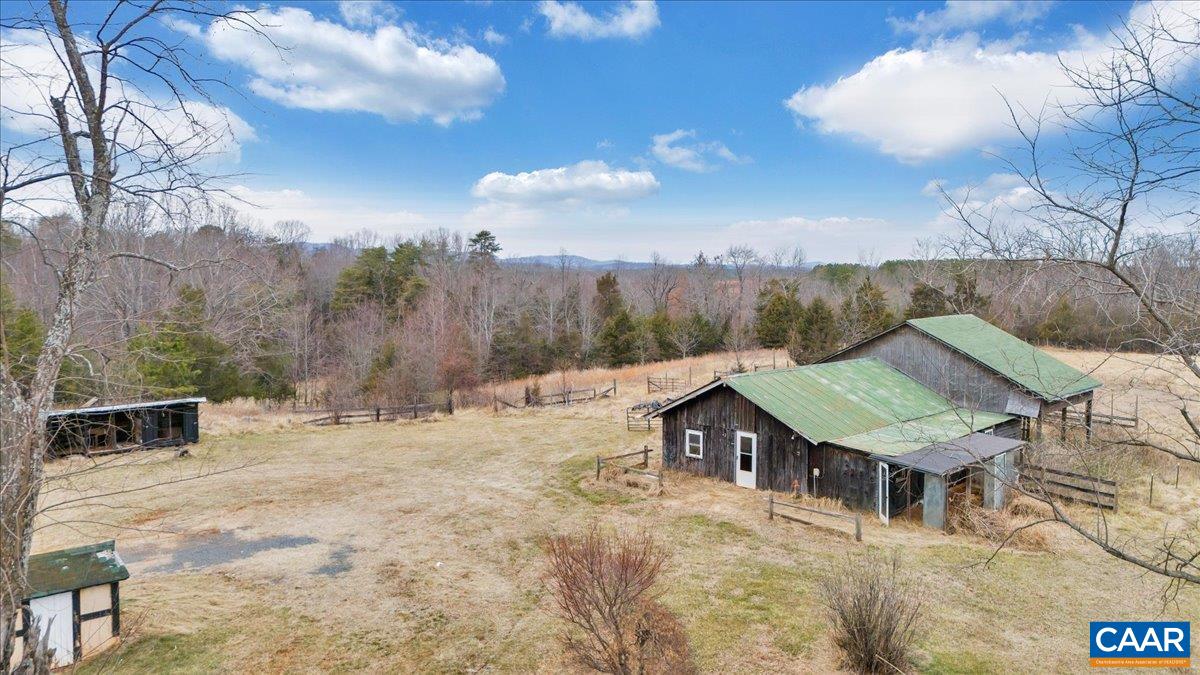 2420 James River Road Esmont, VA 22937 - Photo 66 of 75 a view of a terrace with a bench