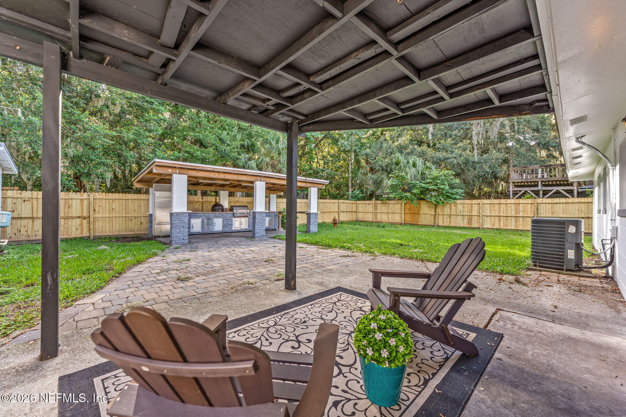 2455 Seaway Street Jacksonville, FL 32233 - Photo 14 of 16 a view of yard with seating area and furniture