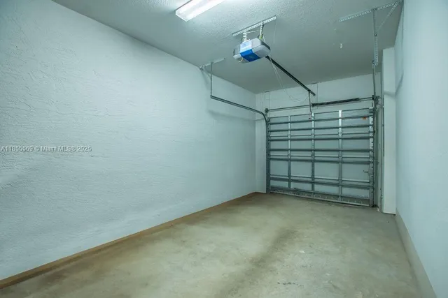 an outdoor space with lots of green and yellow