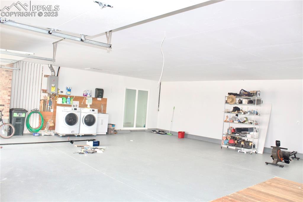 425 Weissenfluh Road Yoder, CO 80864 - Photo 13 of 38 a view of a room with gym equipment